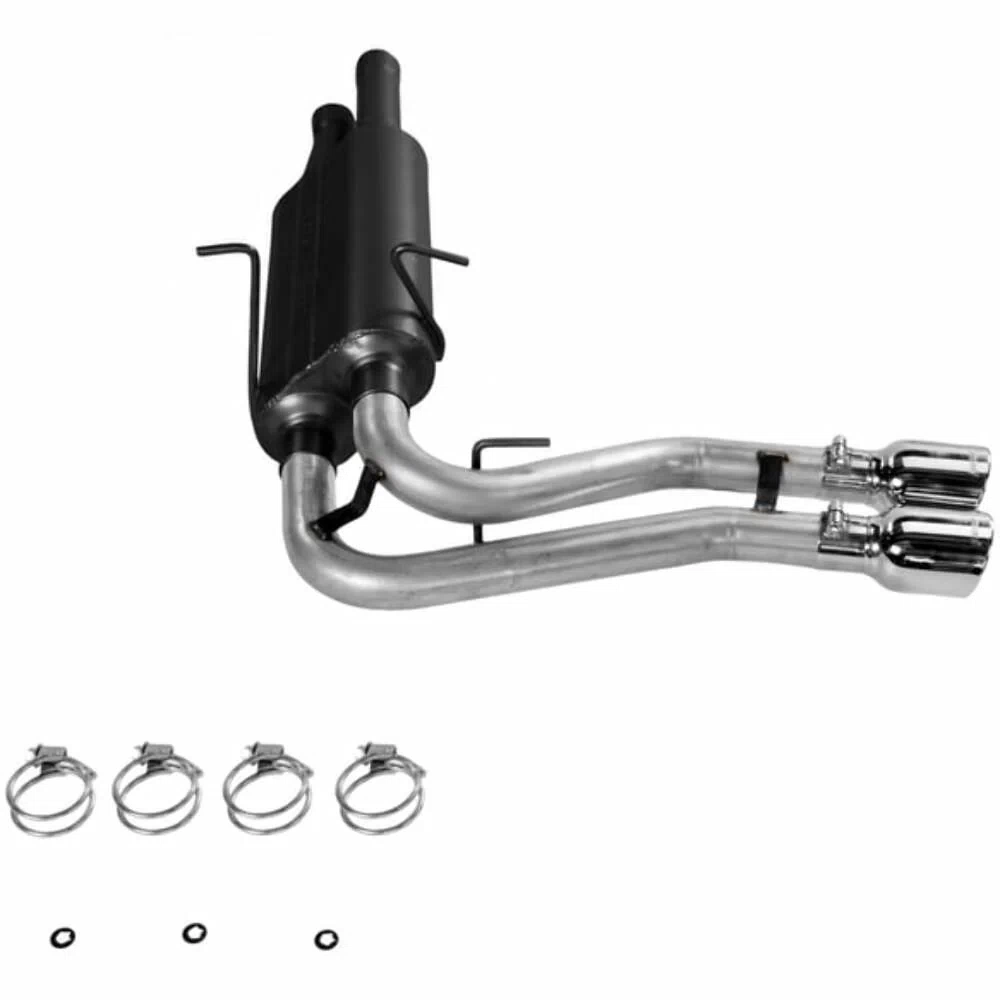 2004-2004 Ford F Cat-Back Exhaust Flowmaster Stainless Steel